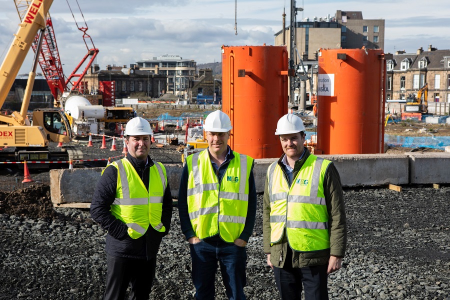 Work starts on £350m Haymarket Edinburgh development Scottish Construction Now